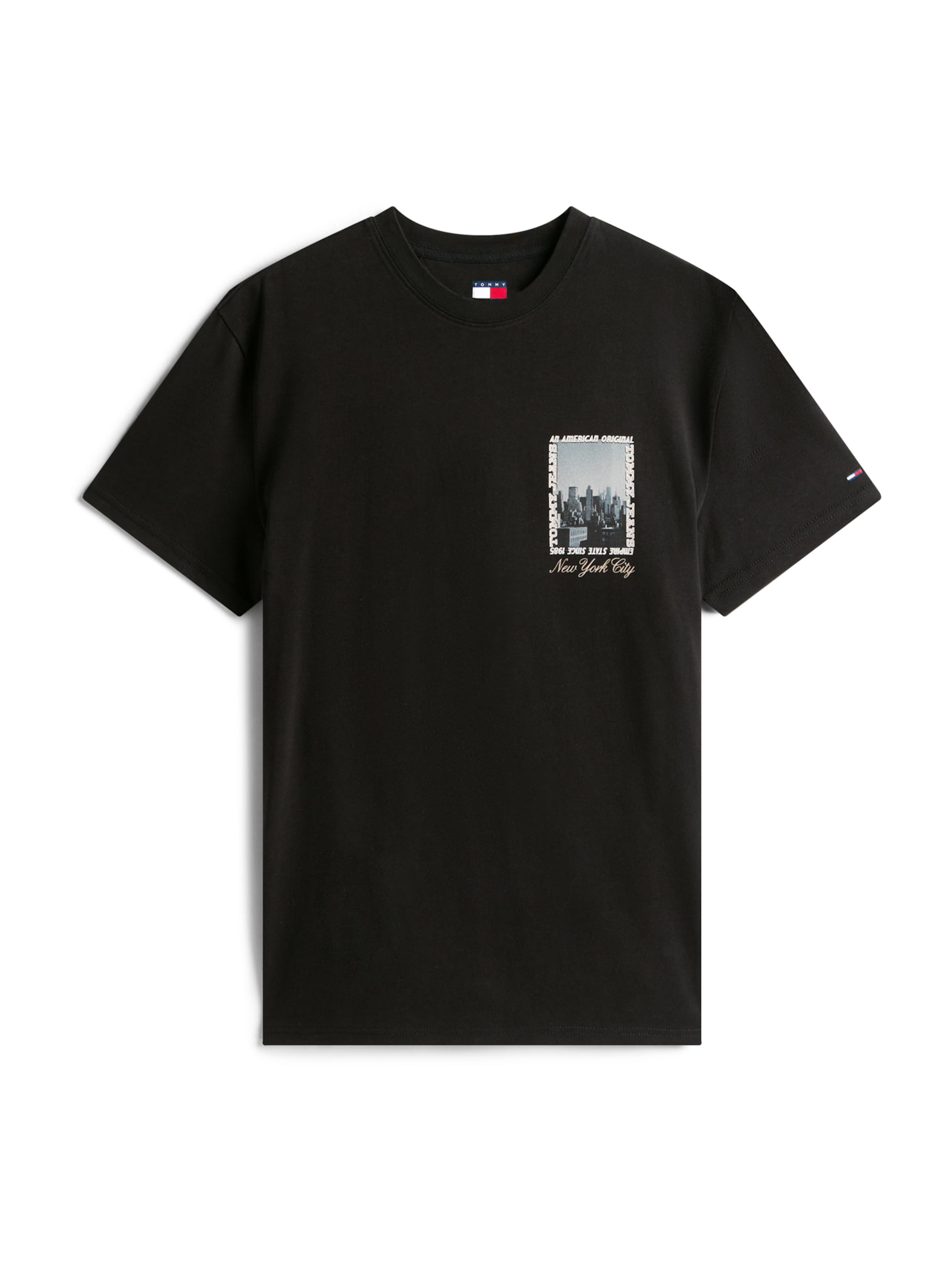 Tommy Jeans Koszulka w kolorze czarny: przód