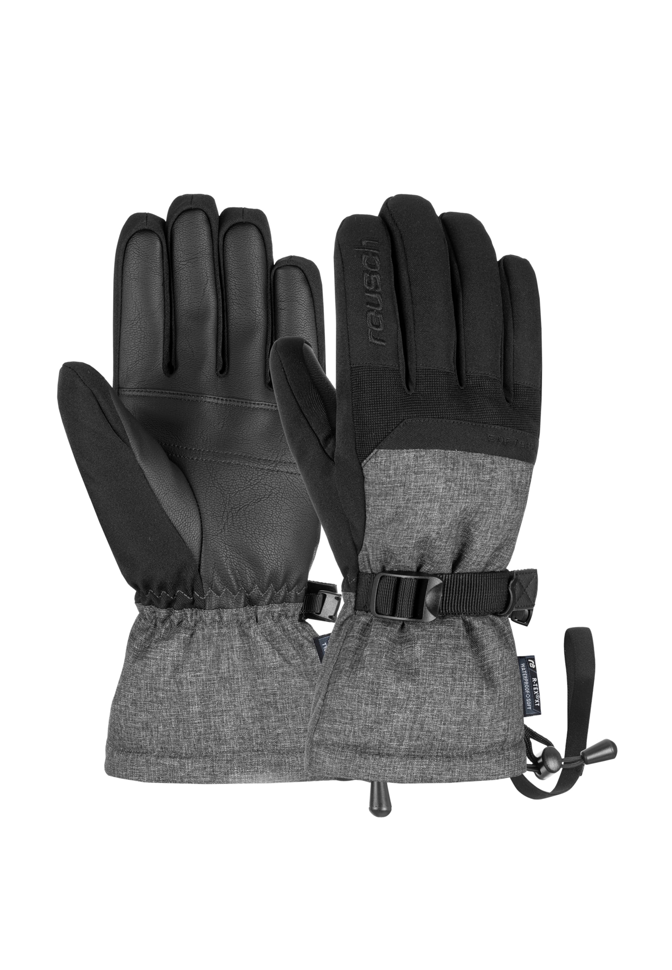 REUSCH Fingerhandschuhe 'Outset R-TEX® XT' in Schwarz: Vorderseite