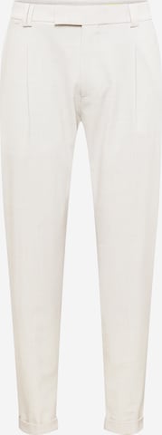 CINQUE Slim fit Pleat-Front Pants 'CISAND' in Beige: front