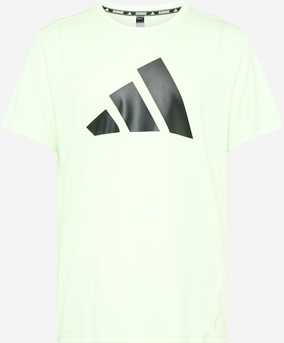 ADIDAS PERFORMANCE Camiseta funcional 'RUN IT' en verde claro / negro, Vista del producto