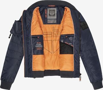 STONE HARBOUR Prehodna jakna 'Berkoo' | modra barva