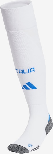 ADIDAS PERFORMANCE Sportsokken ' Italy 24 Away ' in de kleur Blauw / Wit, Productweergave