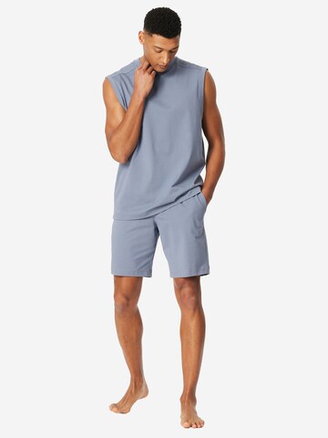 Pyjama court 'Modern' SCHIESSER en bleu