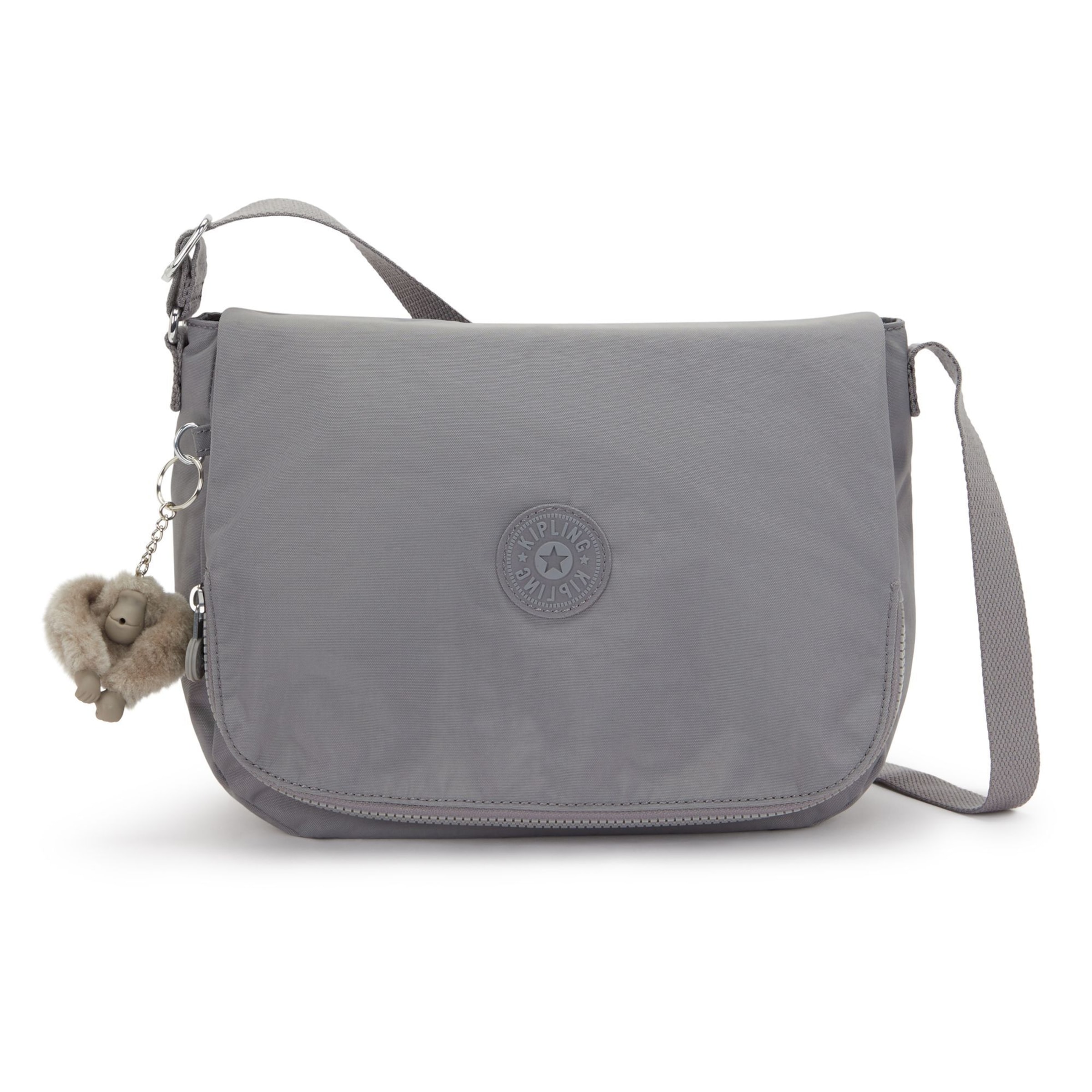 Borsa a tracolla 'Earthbeat' di KIPLING in grigio: frontale