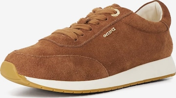 Baskets basses 'Ettah' Dune LONDON en marron : devant