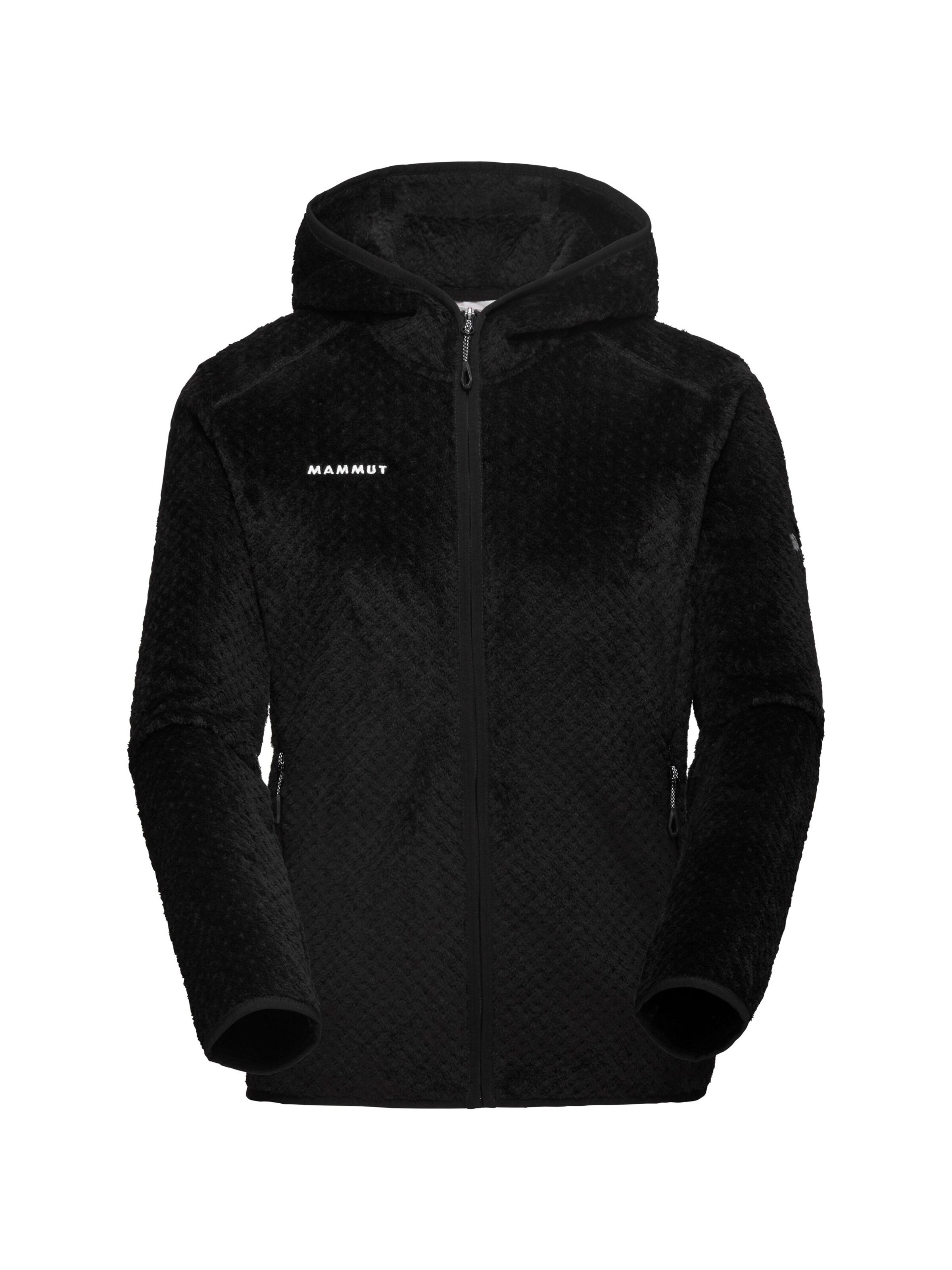 MAMMUT Funktionsfleecejacke ‘Innominata’ in Schwarz: Vorderseite