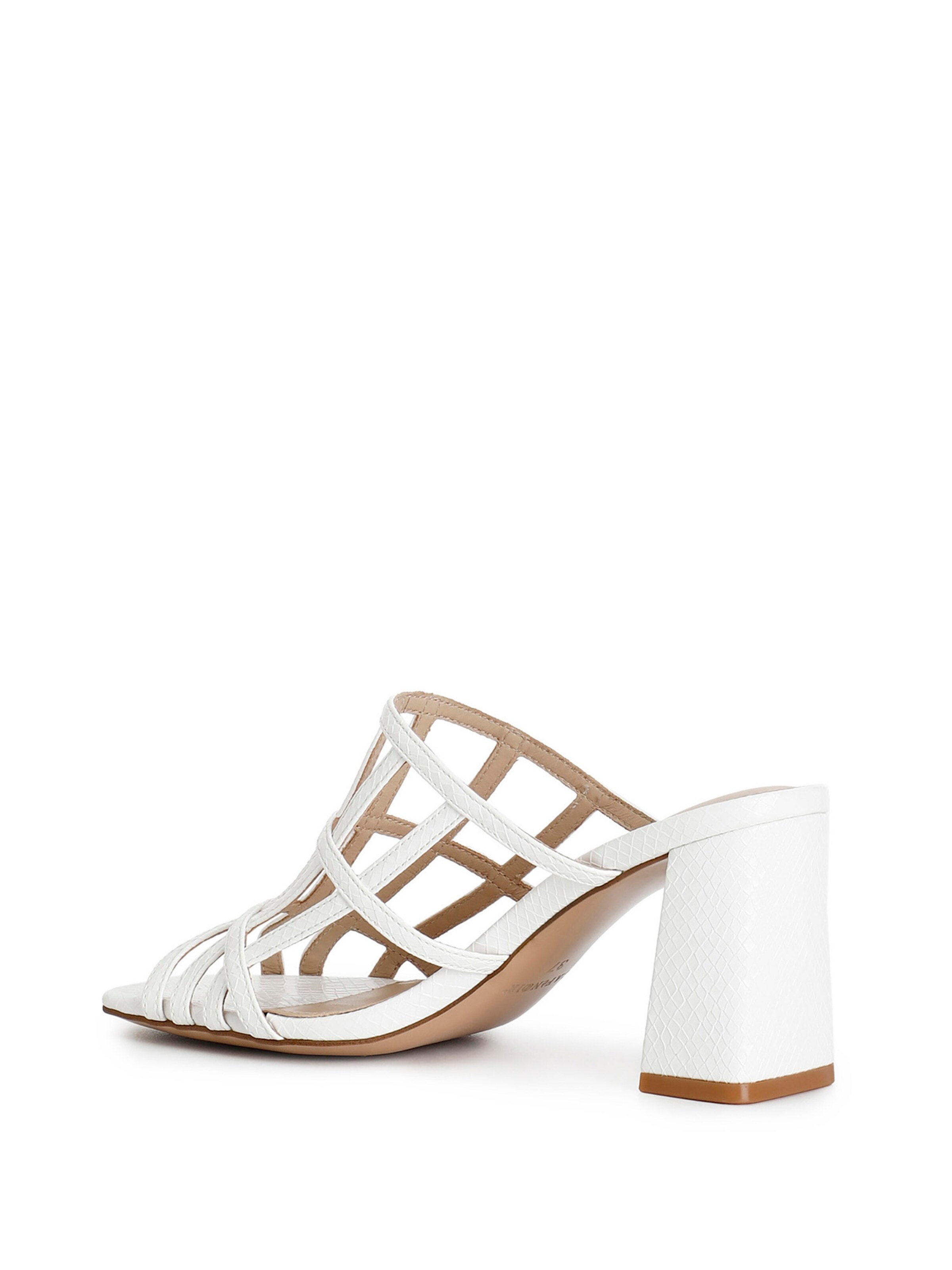CAFè NOIR Sandaal in Wit