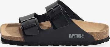 Bayton - Zapatos abiertos 'Atlas' en negro: frente