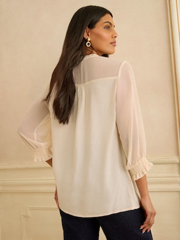 Camicia da donna di love & roses in beige