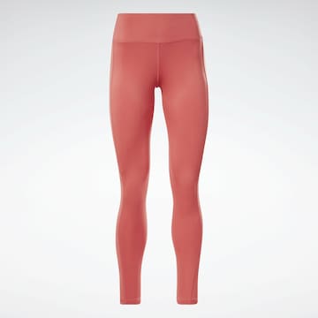 Reebok Skinny Sporthose in Pink