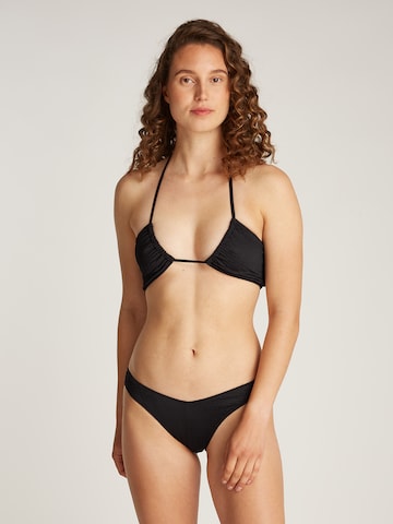 Bas de bikini 'DELTA' Calvin Klein Swimwear en noir : devant