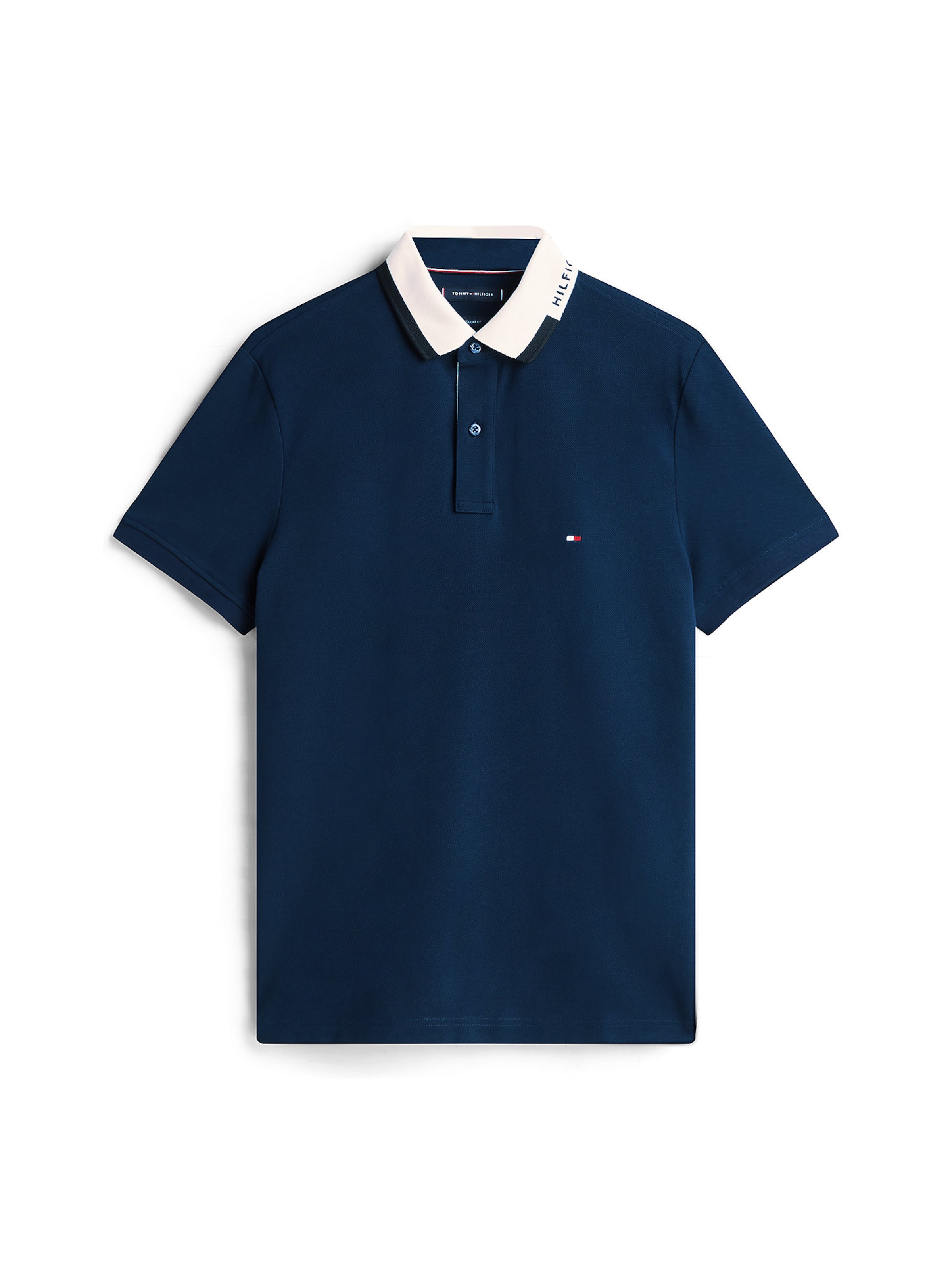 TOMMY HILFIGER Poloshirt in Blau: Vorderseite