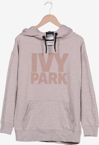 Ivy Park Sweatshirt & Zip-Up Hoodie in S in Beige: front