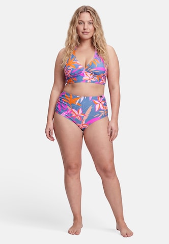 BECO the world of aquasports Bikini bottom 'Tropical Folwers' in Blue