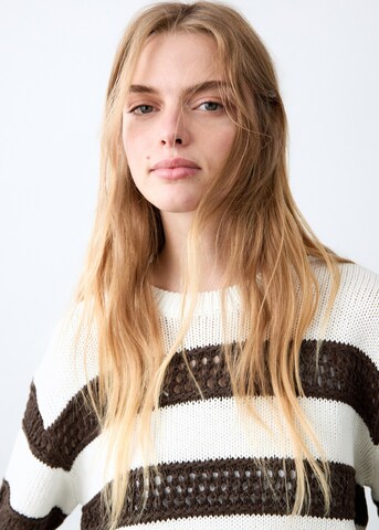 MANGO TEEN Pullover 'Nina' in Braun