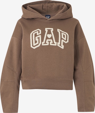 GAP - Sweatshirt em castanho: frente