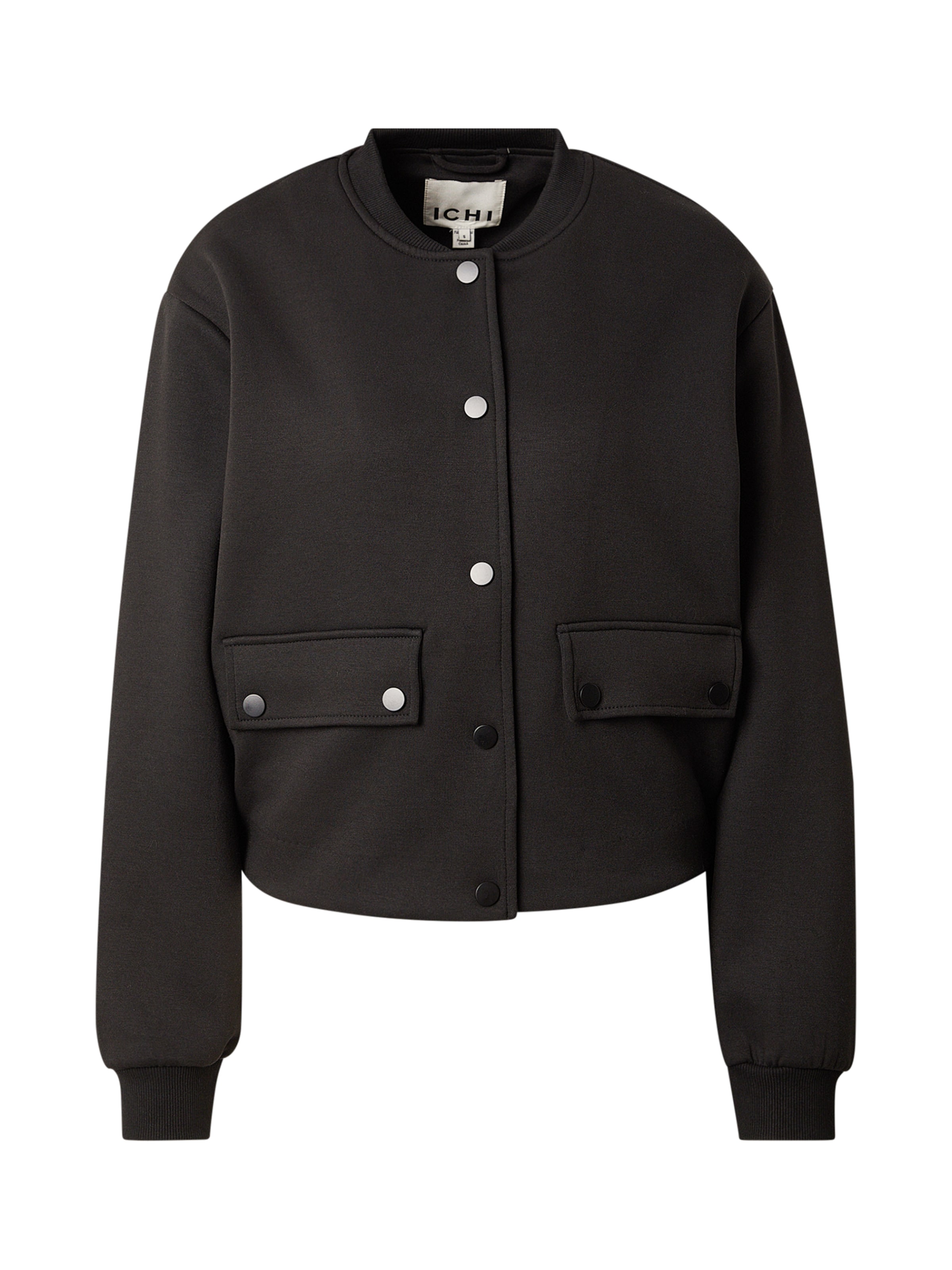 Geacă de primăvară-toamnă 'IHKATE' de la ICHI pe negru: față