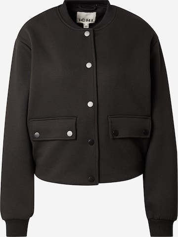 juoda ICHI Demisezoninė striukė 'IHKATE': priekis