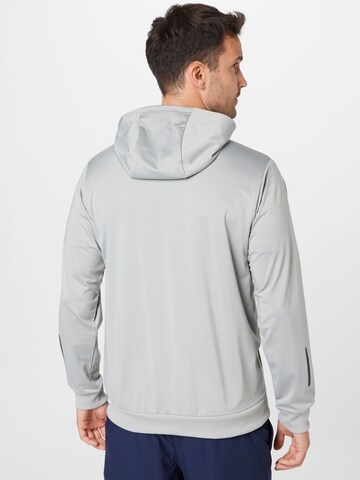 OAKLEY - Sudadera con cremallera deportiva en gris