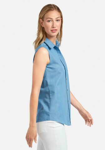 Peter Hahn Bluse in Blau