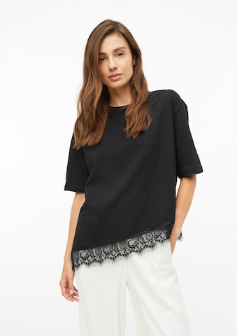 T-shirt s.Oliver en noir : devant