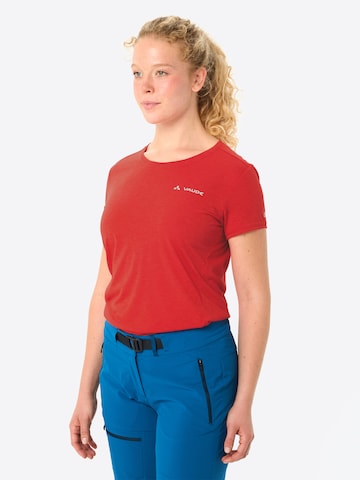 VAUDE Performance shirt 'Sveit' in Red