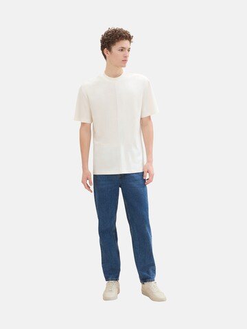 T-Shirt TOM TAILOR DENIM en blanc