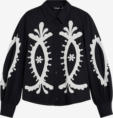 Bluză de la Desigual pe negru: față