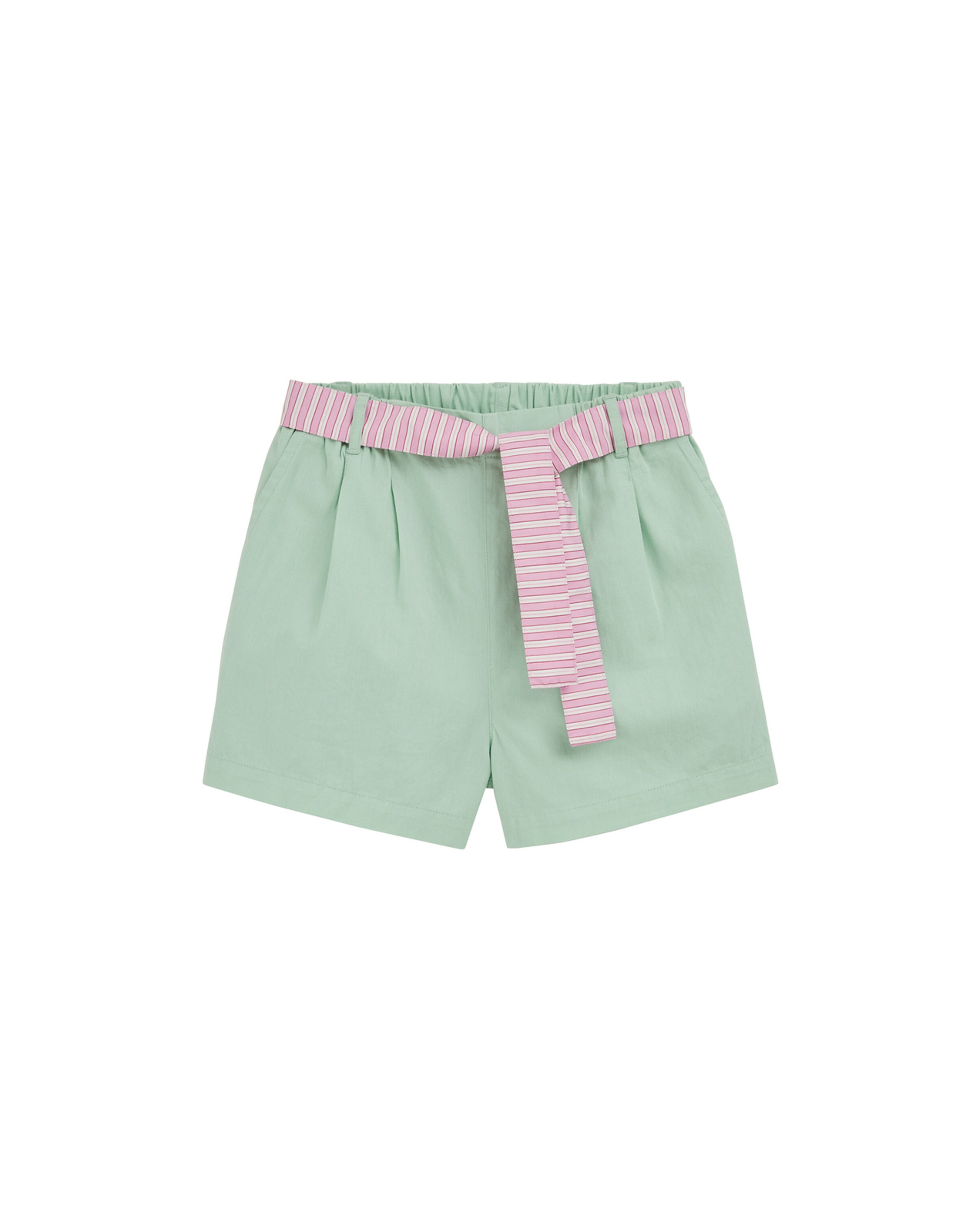 WE Fashion Свободный крой Штаны в Зеленый: спереди