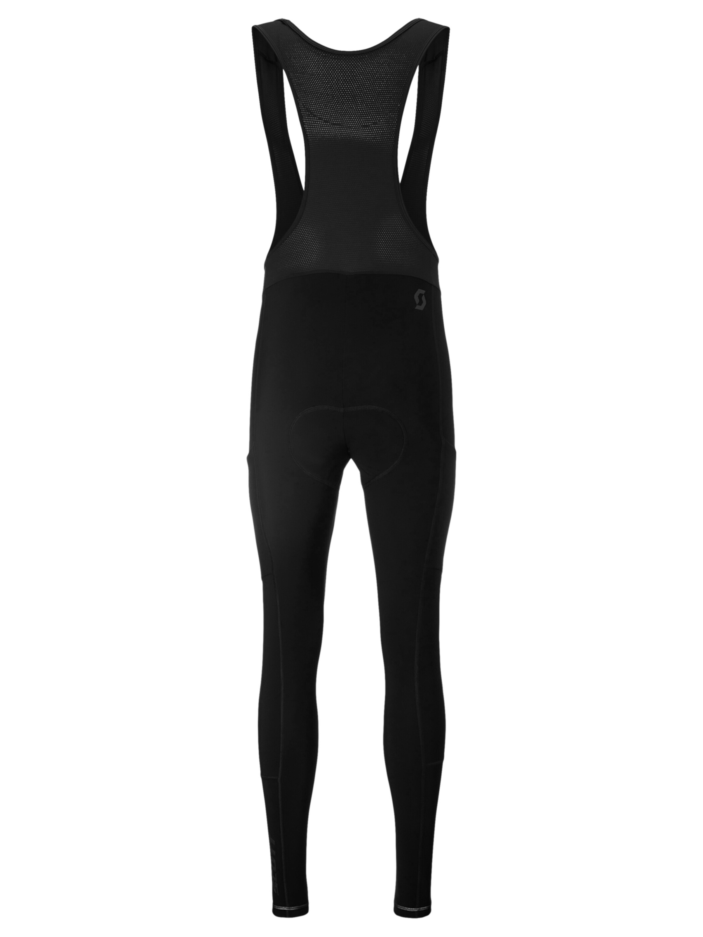 SCOTT Slim fit Workout Pants 'Bib Thights Endurance Warm' in Black