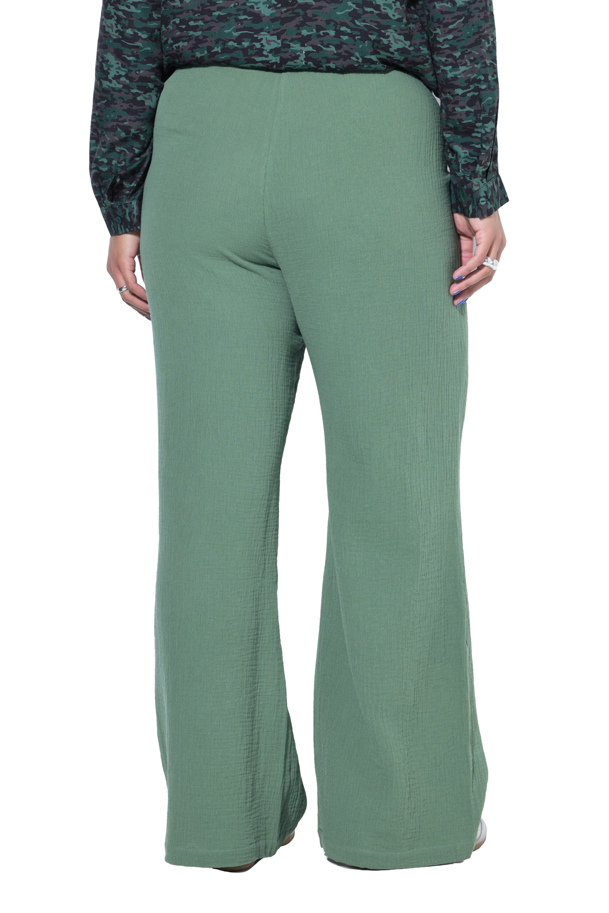 Studio Untold Wide leg Trousers in Green