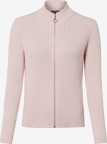 Cardigan Franco Callegari en violet : devant