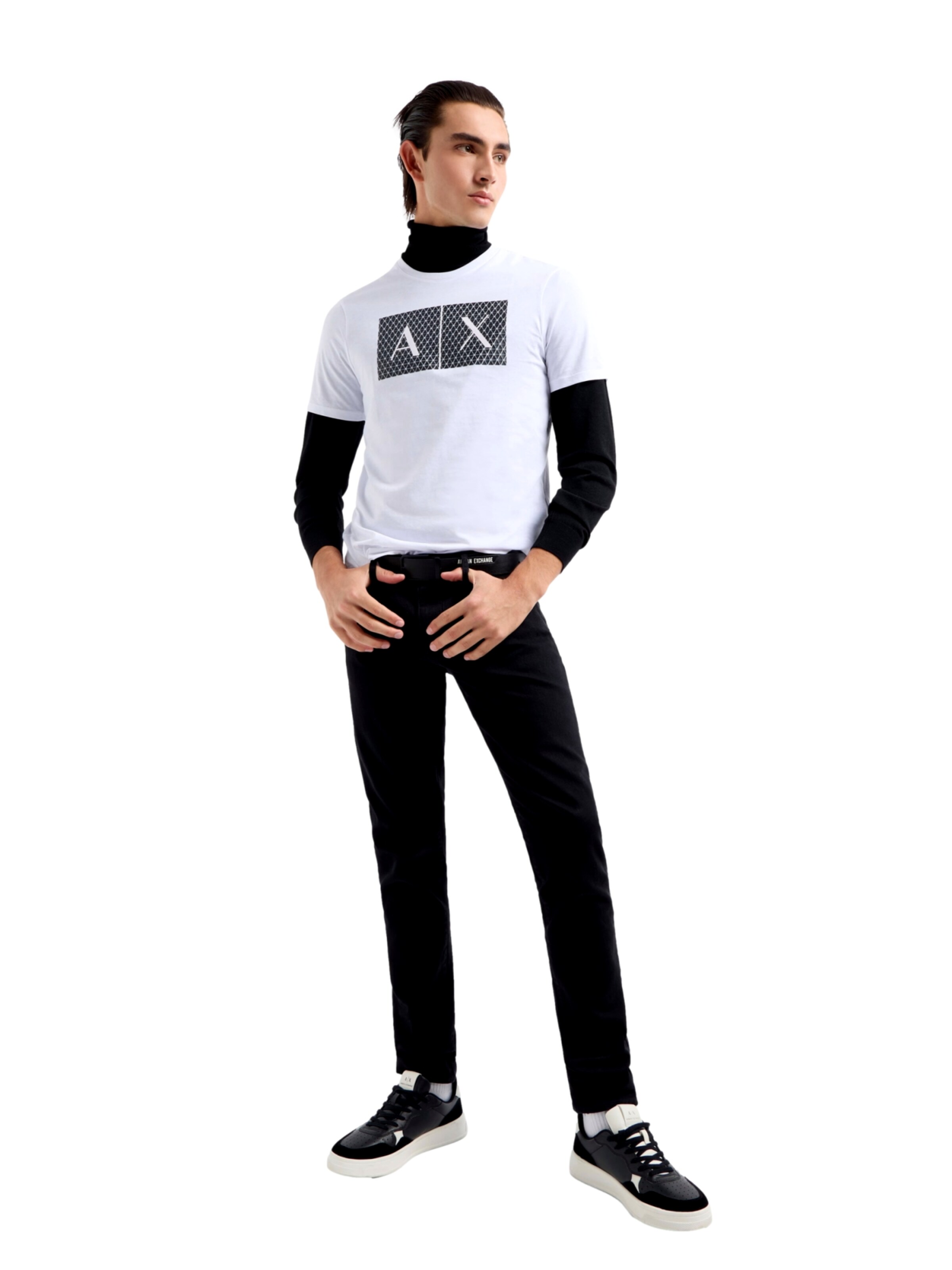 ARMANI EXCHANGE Shirt in Wit