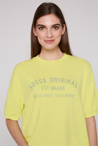 Soccx Sweatshirt in Yellow
