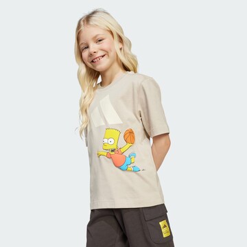 ADIDAS SPORTSWEAR Trainingspak 'The Simpsons' in Beige