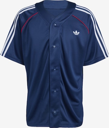 ADIDAS ORIGINALS Hemd 'Adicolor' in Blau: Vorderseite