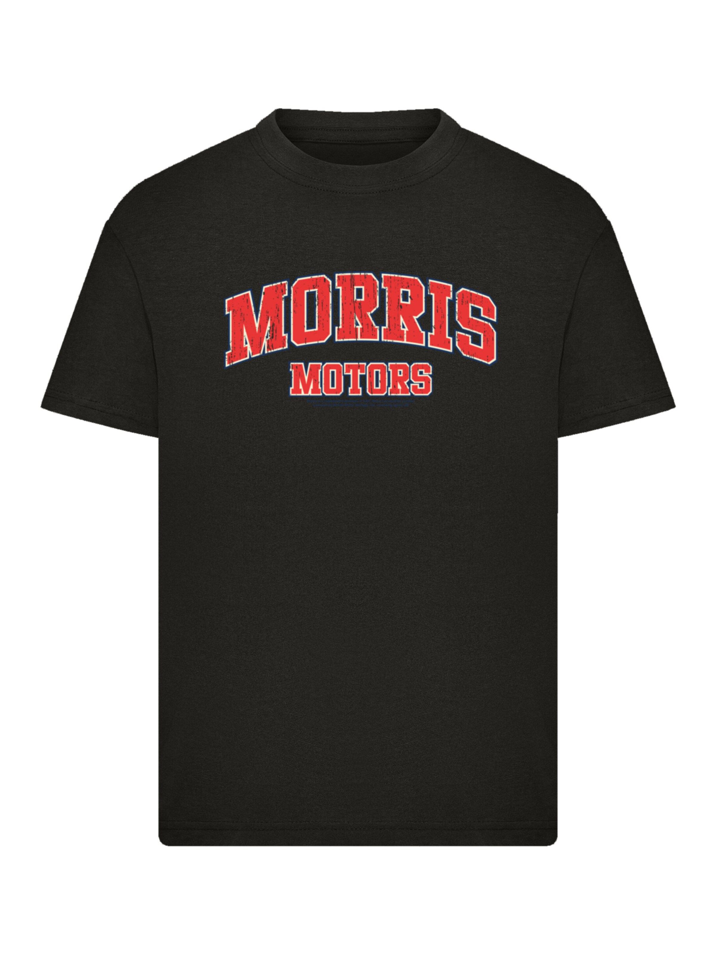 T-Shirt 'British Motor Heritage Morris Motors College' F4NT4STIC en noir : devant
