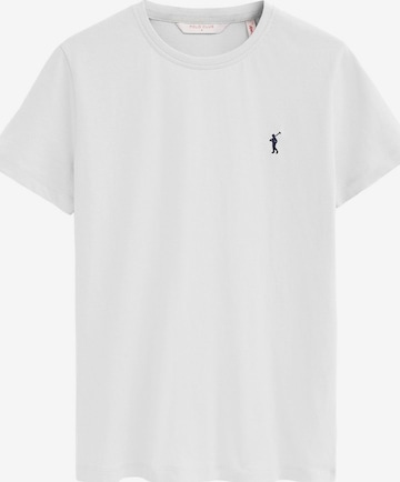 Polo Club Shirt in White: front