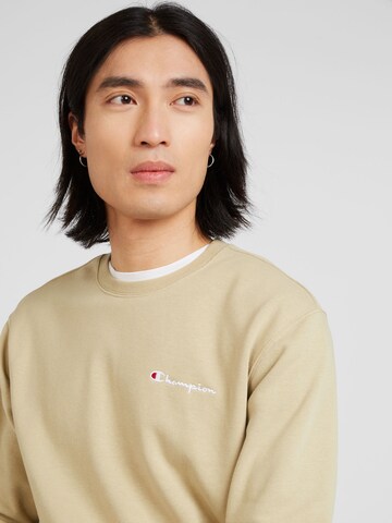 Champion Authentic Athletic Apparel Sweatshirt in Yellow