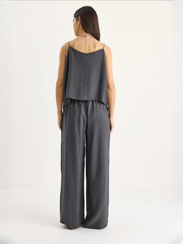 Bianco Lucci - Roupa de casa 'Zweiteiliges Set' em cinzento