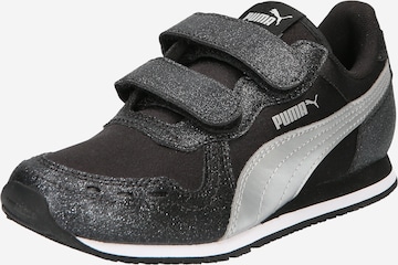 Sneaker 'Cabana' de la PUMA pe negru: față