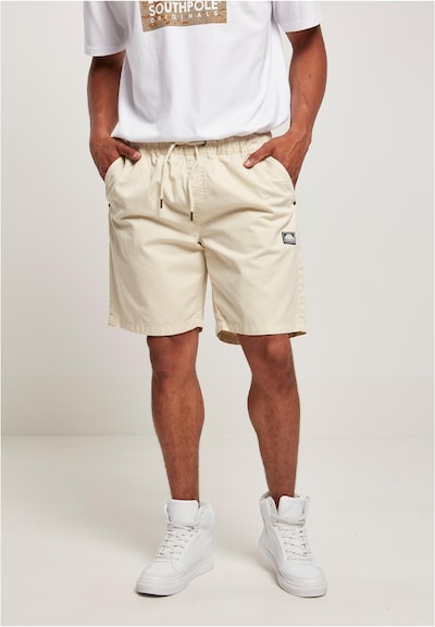 SOUTHPOLE Byxa i beige / svart / vit, Produktvy