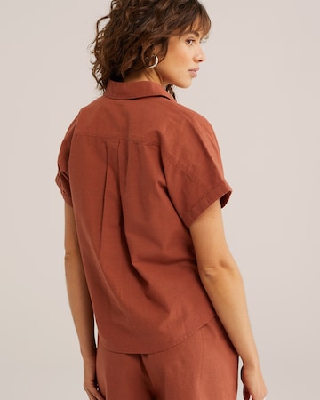 WE Fashion Blúz - barna