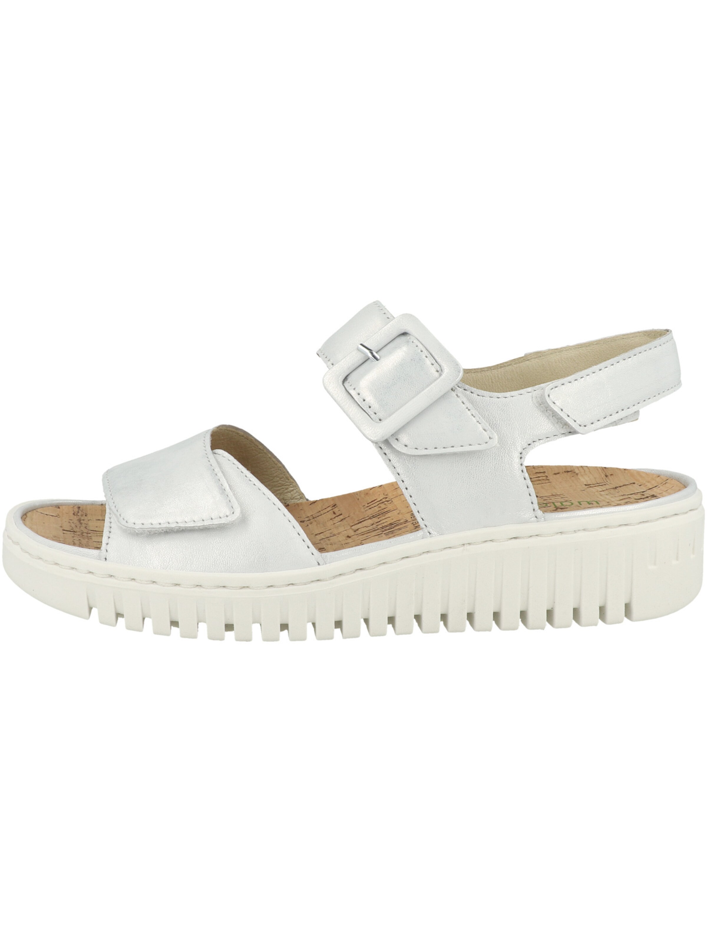 Sandalo 'Willow' di WALDLÄUFER in argento: frontale