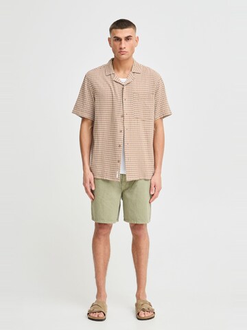 !Solid - Ajuste confortable Camisa ' SDORLANDO ' en marrón