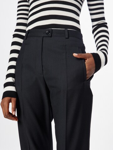 Sonia Rykiel Regular Trousers with creases in Black
