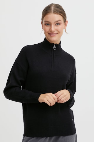 Oxmo Sweater 'Rita' in Black: front