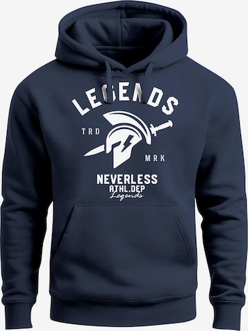 Neverless Sweatshirt 'Legends' in Blau: Vorderseite
