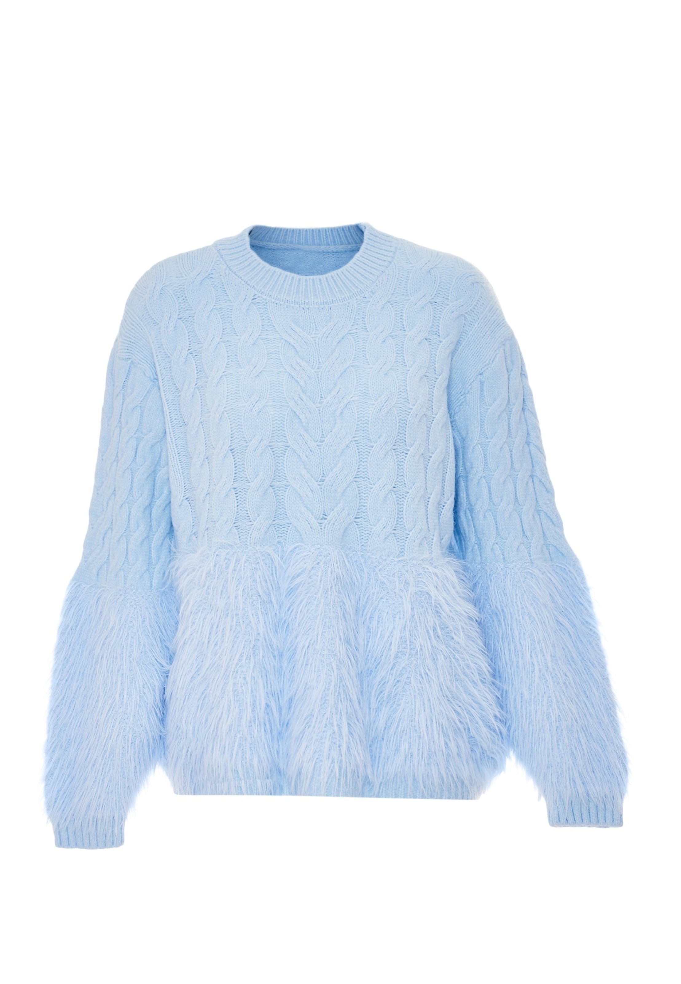 Poomi - Pullover em azul: frente