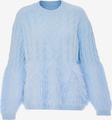 Pull-over Poomi en bleu : devant